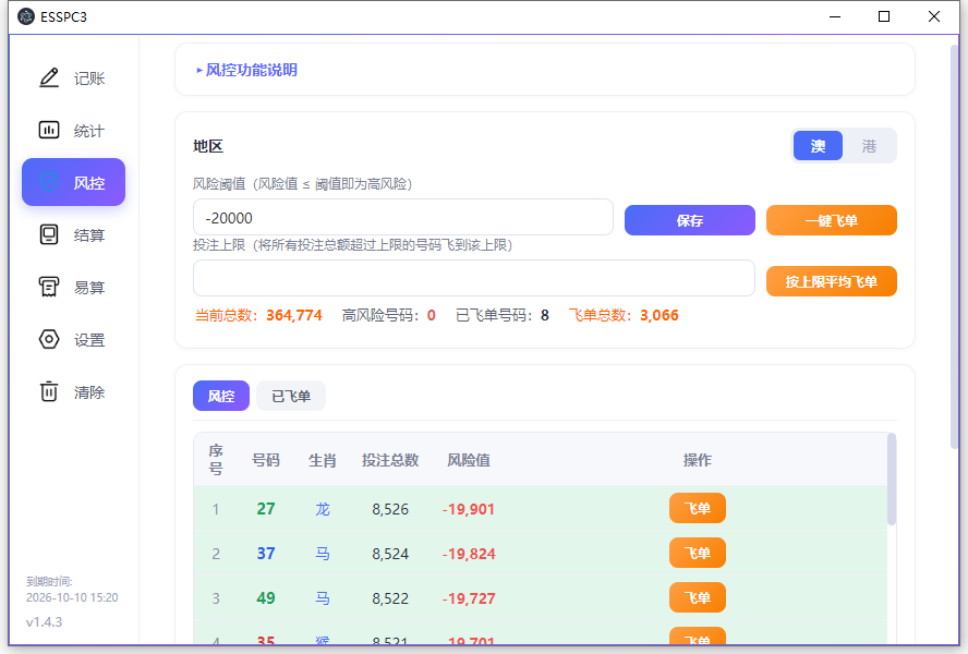 ESSPC3 主界面